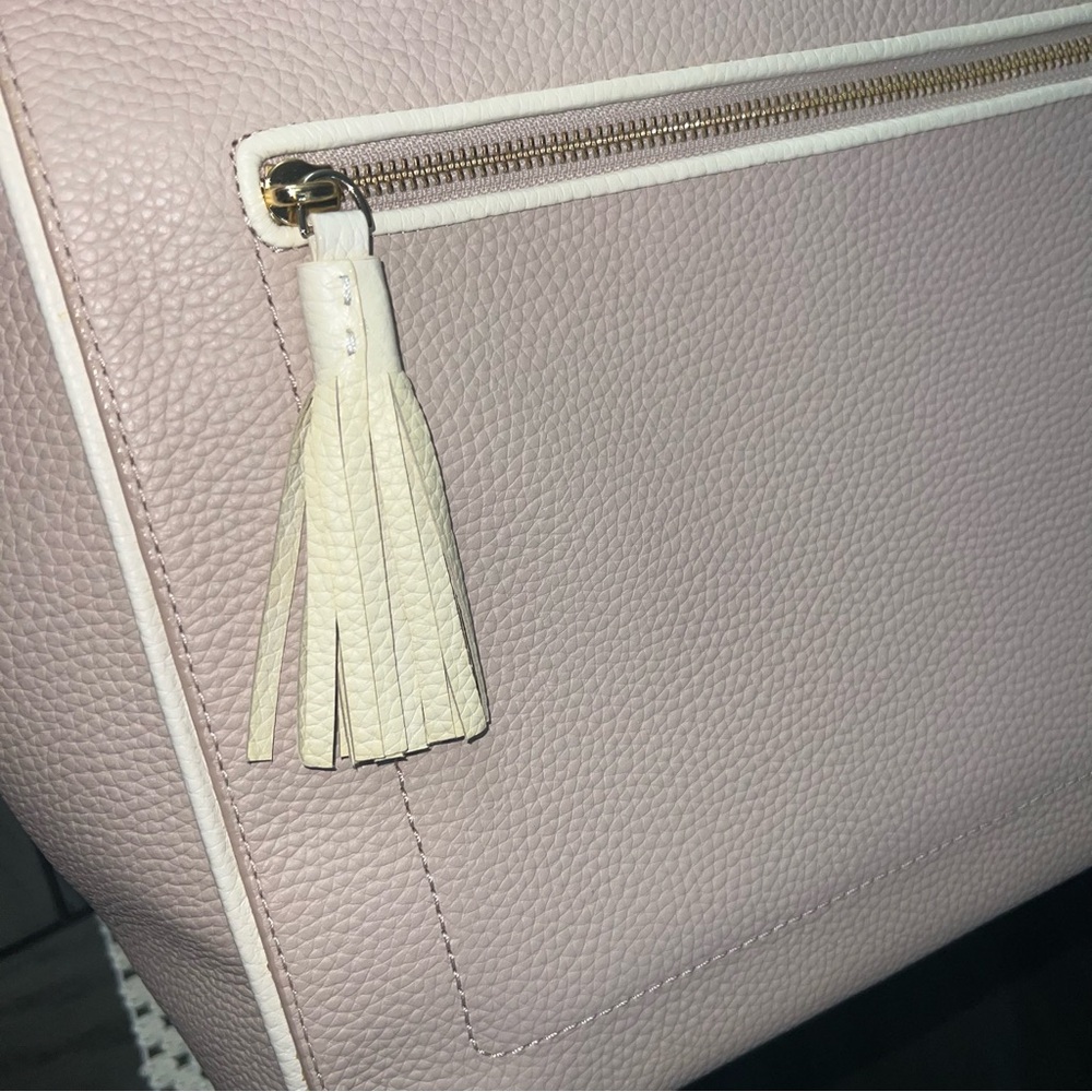 Kate Spade Chester Street Allyn satchel genuine leather beige/cream - Picture 11 of 11